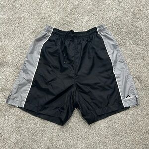 adidas Men's Black & Gray Athletic Shorts